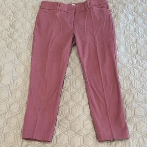 New York & Company Mauve Cropped Pants